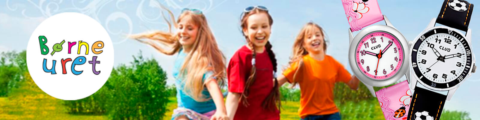 Børneure - hos Urogsmykker.dk finder du største udvalg af Børneure